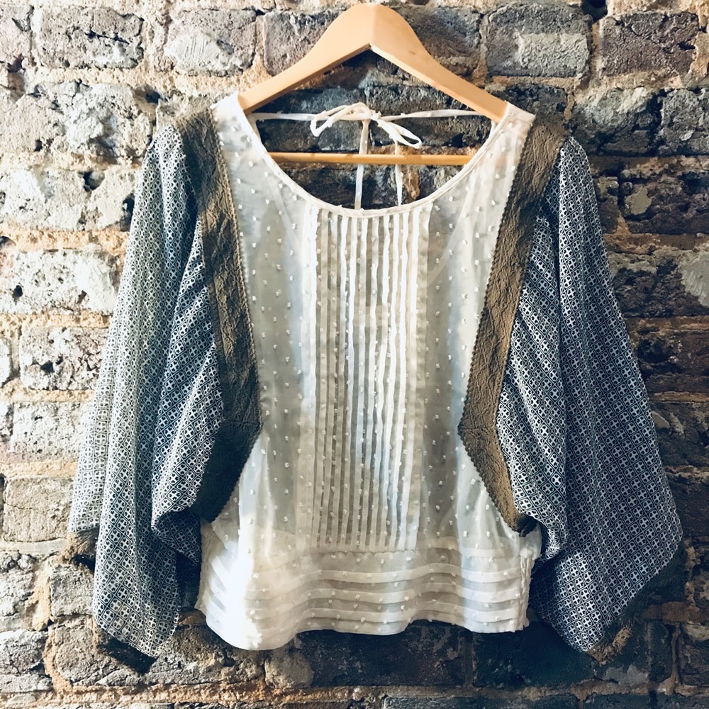 Perfect Boho Fall Crop Top!